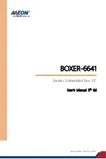 Asus Aaeon BOXER-6641 User Manual preview