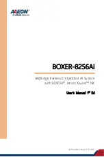 Asus AAEON BOXER-8256AI User Manual preview