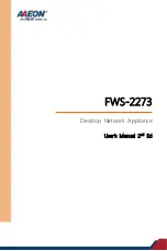 Preview for 1 page of Asus Aaeon FWS-2273 User Manual