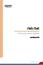 Asus AAEON FWS-7541 User Manual preview