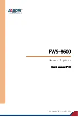 Asus AAEON FWS-8600 User Manual preview