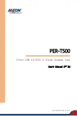 Asus AAEON PER-T500 User Manual preview