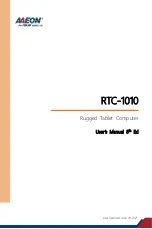 Asus AAEON RTC-1010 User Manual preview