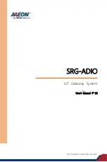 Preview for 1 page of Asus AAEON SRG-ADIO User Manual