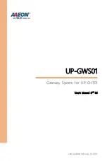 Asus Aaeon UP-GWS01 User Manual preview