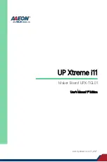 Asus AAEON UP Xtreme i11 User Manual preview