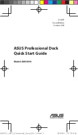 Preview for 1 page of Asus ADSU001 Quick Start Manual