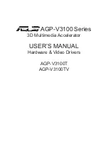 Asus AGP-V3100 User Manual preview