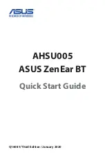 Asus AHSU005 Quick Start Manual preview