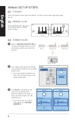 Предварительный просмотр 6 страницы Asus AiMesh-AC1750 Quick Start Manual