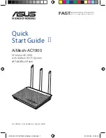 Asus AiMesh-AC1900 Quick Start Manual preview