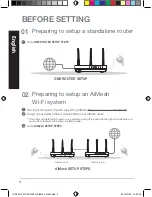 Предварительный просмотр 4 страницы Asus AiMesh-AC1900 Quick Start Manual