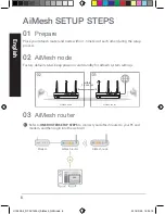 Предварительный просмотр 8 страницы Asus AiMesh-AC1900 Quick Start Manual