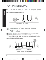 Предварительный просмотр 76 страницы Asus AiMesh-AC1900 Quick Start Manual