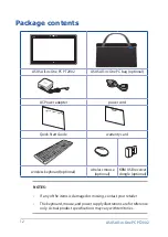 Предварительный просмотр 12 страницы Asus All-in-One PC PT2002 Series User Manual