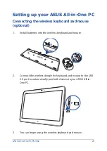 Предварительный просмотр 23 страницы Asus All-in-One PC PT2002 Series User Manual