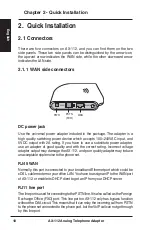 Предварительный просмотр 10 страницы Asus Analog Telephone Adapter AX-112 User Manual