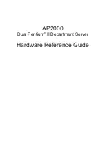 Asus AP2000 Hardware Reference Manual preview