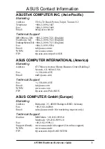 Preview for 3 page of Asus AP2300 Hardware Reference Manual