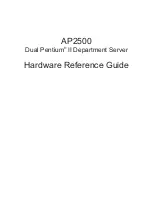 Asus AP2500 Hardware Reference Manual preview