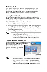 Preview for 1 page of Asus Application User Manual