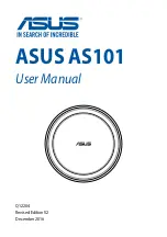 Asus AS101 User Manual preview
