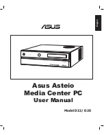 Asus Asteio D20 User Manual preview