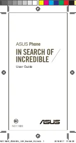 Preview for 1 page of Asus ASUS_Z01FD User Manual