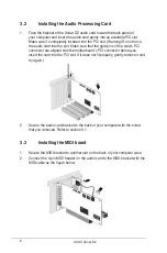 Preview for 14 page of Asus Audio Card Xonar D2 User Manual