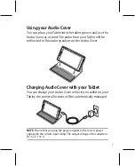 Предварительный просмотр 7 страницы Asus Audio Cover CA71 User Manual