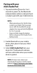 Preview for 8 page of Asus Audio Pod User Manual