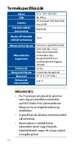 Preview for 60 page of Asus Audio Pod User Manual