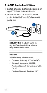 Preview for 62 page of Asus Audio Pod User Manual