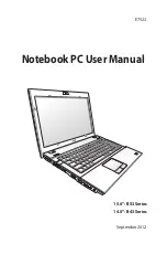 Preview for 1 page of Asus B43A User Manual