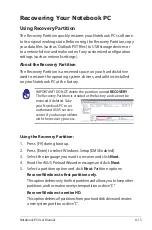 Preview for 93 page of Asus B43A User Manual