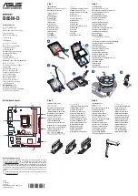 Asus B85M-D Quick Start Manual preview