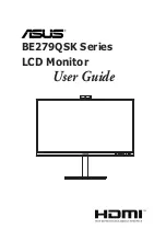 Asus BE279QSK Series User Manual preview