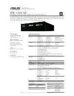 Preview for 1 page of Asus BW-14D1XT Datasheet