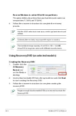 Preview for 72 page of Asus BX21A Manual