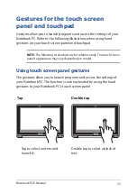 Preview for 25 page of Asus C100PA E-Manual