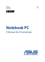 Asus C200M Chromebook E-Manual preview