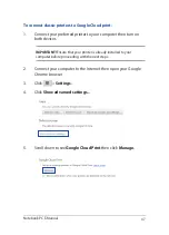 Предварительный просмотр 47 страницы Asus C200M Chromebook E-Manual
