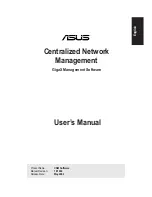 Preview for 2 page of Asus Centralized Network Management User Manual