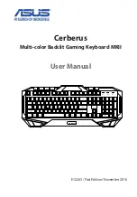 Preview for 1 page of Asus Cerberus MKII User Manual