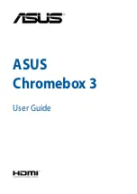 Asus Chromebox 3 User Manual preview