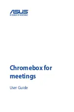 Asus Chromebox User Manual preview