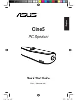 Preview for 2 page of Asus Cine5 Quick Start Manual