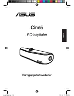 Preview for 122 page of Asus Cine5 Quick Start Manual