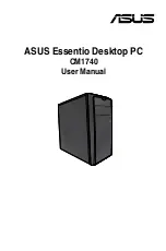 Preview for 1 page of Asus CM1740-US-2AA User Manual