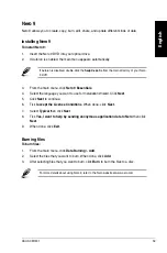 Предварительный просмотр 61 страницы Asus CM1831-US-3AA User Manual